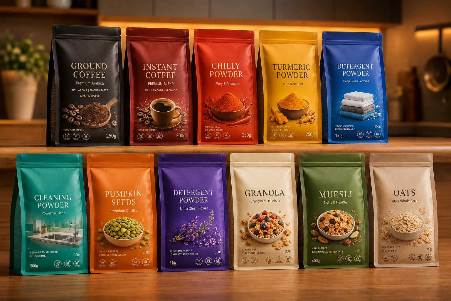 Side Ghusset Pouch pouch packaging